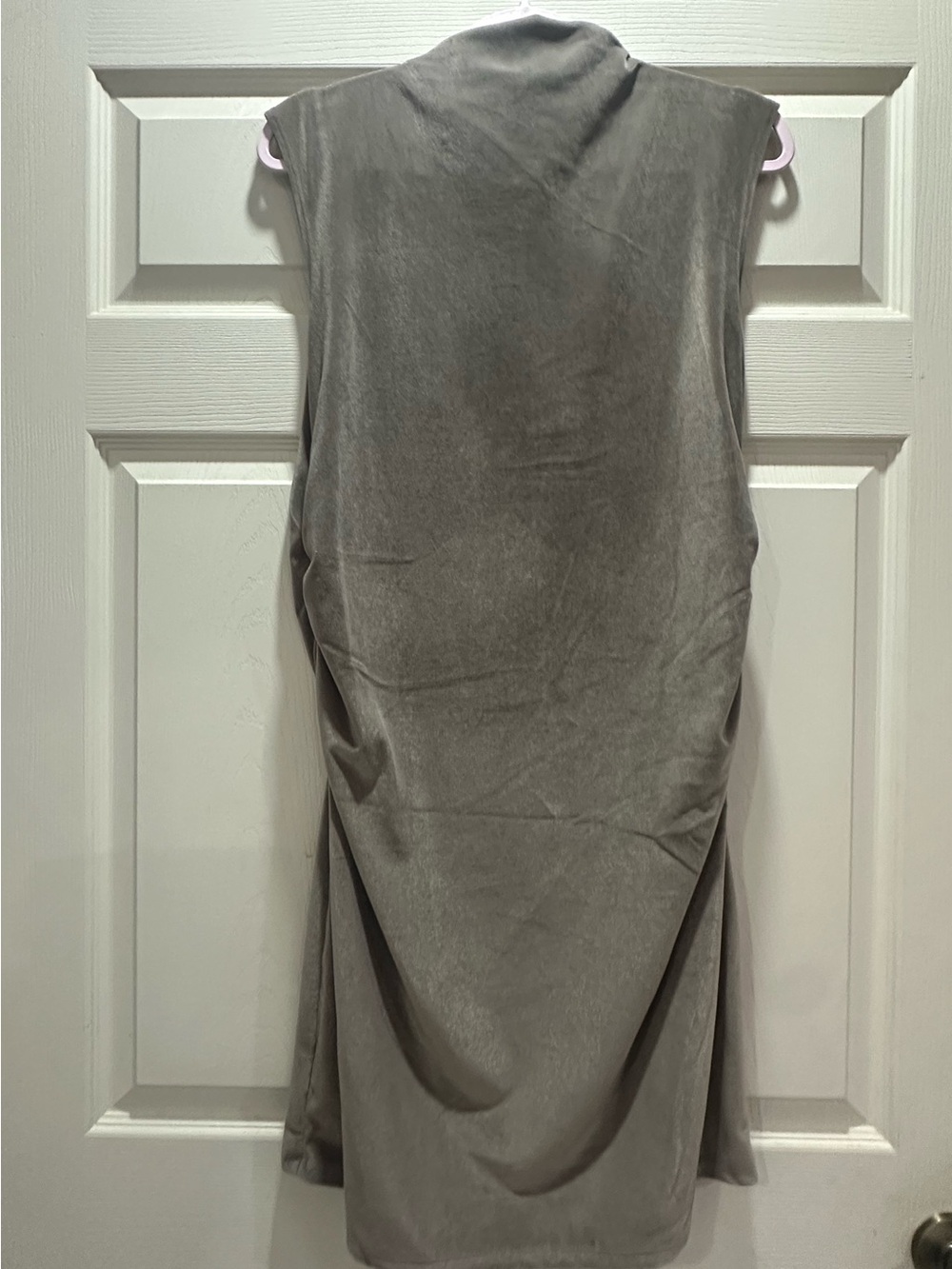 a new day Sleeveless Cowl Neck Midi Dress in Gray - Picture 2 of 4